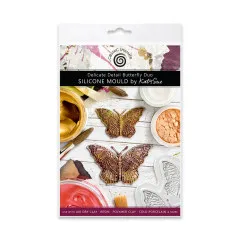 Katy Sue Designs - Silicone Mould - Delicate Detail Butterfly Duo