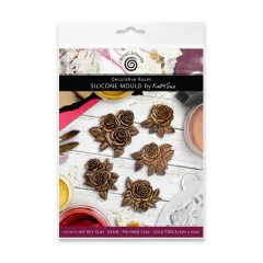 Katy Sue Designs - Silicone Mould - Decorative Roses