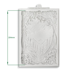 Katy Sue Designs - Silicone Mould - Enchanted Forest Scene