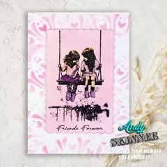 Cling Stamps by Andy Skinner - Friends Forever