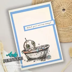 Cling Stamps - Designs by Andy Skinner - Botology - Wash Your Worries Away