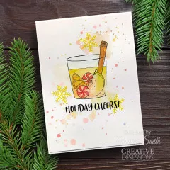 Janes Doodles Clear Stamp Set - Holiday Cheers