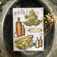 Clear Stamps - Designs by Sam Poole - Witches Brew