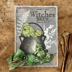 Clear Stamps - Designs by Sam Poole - Witches Brew