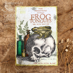 Clear Stamps - Designs by Sam Poole - Halloween Frogs