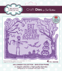 Craft Dies by Sue Wilson - Halloween Skeleton Frame