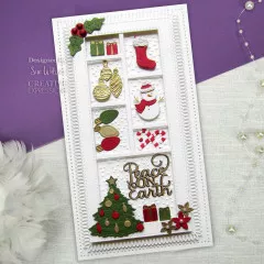 Craft Dies - Festive Slimline Christmas Accessories