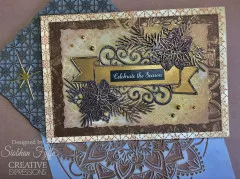 Craft Dies by Sue Wilson - Poinsettia Banner