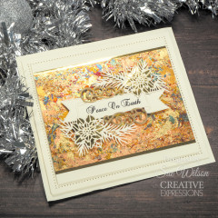 Craft Dies by Sue Wilson - Poinsettia Banner