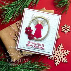 Craft Dies by Sue Wilson - Festive Stylish Poinsettia