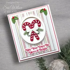 Craft Dies by Sue Wilson - Festive Candy Canes