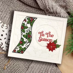 Craft Dies by Sue Wilson - Festive Holly Ribbon Wave