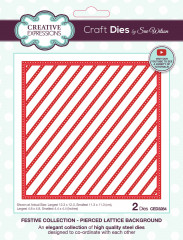 Craft Dies by Sue Wilson - Festive Pierced Lattice Background