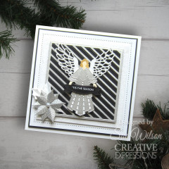 Craft Dies by Sue Wilson - Festive Pierced Lattice Background