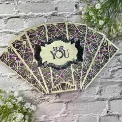 Metal Cutting Die - Art Deco Collection - Fan Border