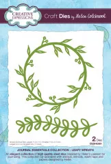 Craft Dies - Helen Colebrook Leafy Wreath Craft Dies - Helen Colebrook Leafy Wreath