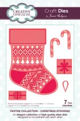 Craft Dies - Jamie Rodgers - Christmas Stocking Craft Dies - Jamie Rodgers - Christmas Stocking