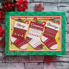 Craft Dies - Jamie Rodgers - Christmas Stocking