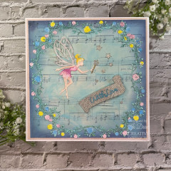 Metal Cutting Die - Fairy Wishes - Entwined Rose Border