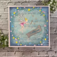 Metal Cutting Die - Fairy Wishes - Entwined Rose Border