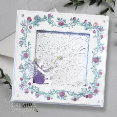 Metal Cutting Die - Fairy Wishes - Entwined Rose Border