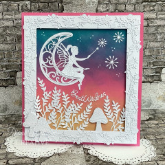 Metal Cutting Die - Fairy Wishes - Entwined Rose Border