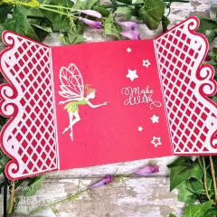 Metal Cutting Die - Fairy Wishes - Entwined Rose Border