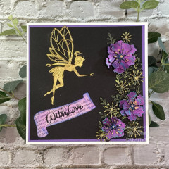 Metal Cutting Die - Fairy Wishes - Deckled Edge Blossoms