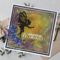 Metal Cutting Die - Fairy Wishes - Deckled Edge Blossoms