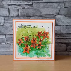 Paper Cuts Craft Dies - Sweet Lilies Edger