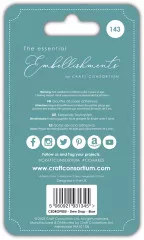 Craft Consortium Adhesive Dew Drops - Blue