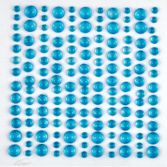 Craft Consortium Adhesive Dew Drops - Blue