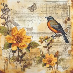 Taylor Made Journals - Autumn Song - 8x8 Paper Pad