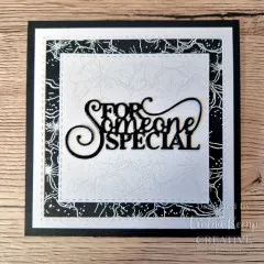 Background Stamp - Speckled Blooms