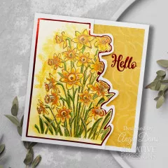 Rubber Stamps - Daffodil Tapestry