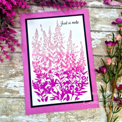 Rubber Stamps - Foxglove Garden