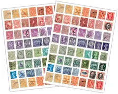 Rub-On Transfers - The Collector - Used Stamps