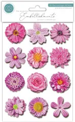 3D Decoupage Stickers - Flowers