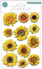 3D Decoupage Stickers - Flowers