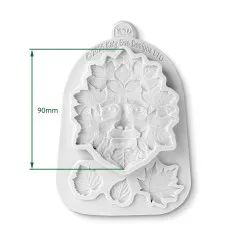 Katy Sue Designs - Silicone Mould - Forest Leaf Green Man