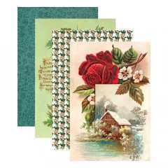 Spellbinders Home for the Holidays 6x9 Paper Pad