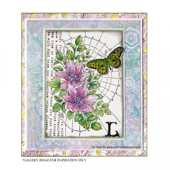 Unmounted Rubber Stamps - L is for Lily