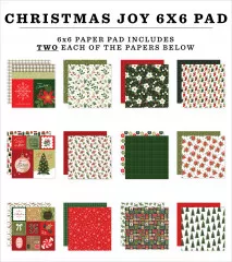 Christmas Joy - 6x6 Paper Pad