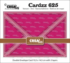 CREAlies Cardzz - Nr. 625 - Double Envelope Card Rectangle