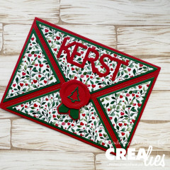 CREAlies Cardzz - Nr. 625 - Double Envelope Card Rectangle