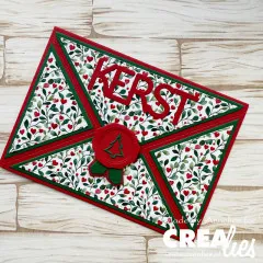 CREAlies Cardzz - Nr. 625 - Double Envelope Card Rectangle