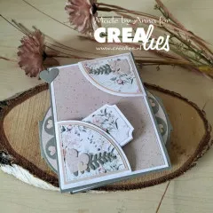 Journalzz and Plannerzz Stanze Nr. 661 - Corner Pocket Quarter Circle Small