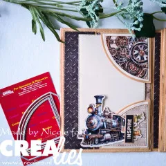 Journalzz and Plannerzz Stanze Nr. 661 - Corner Pocket Quarter Circle Small