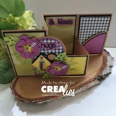 Journalzz and Plannerzz Stanze Nr. 661 - Corner Pocket Quarter Circle Small