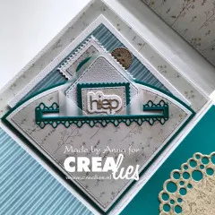 Journalzz and Plannerzz Stanze Nr. 663 - Corner Pocket Quarter Circle Large